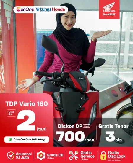 PROMO JULI HONDA VARIO 160 LAMPUNG